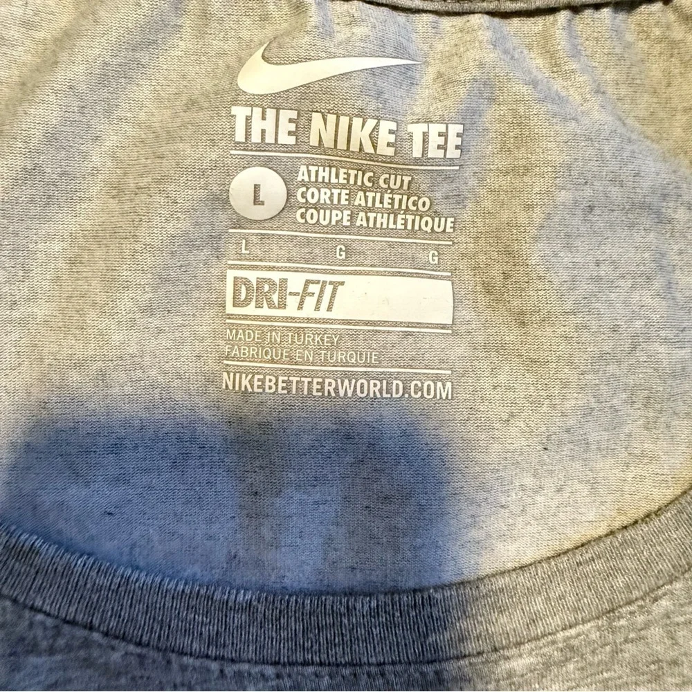 Nike Gray Camo Swoosh Women's Tee